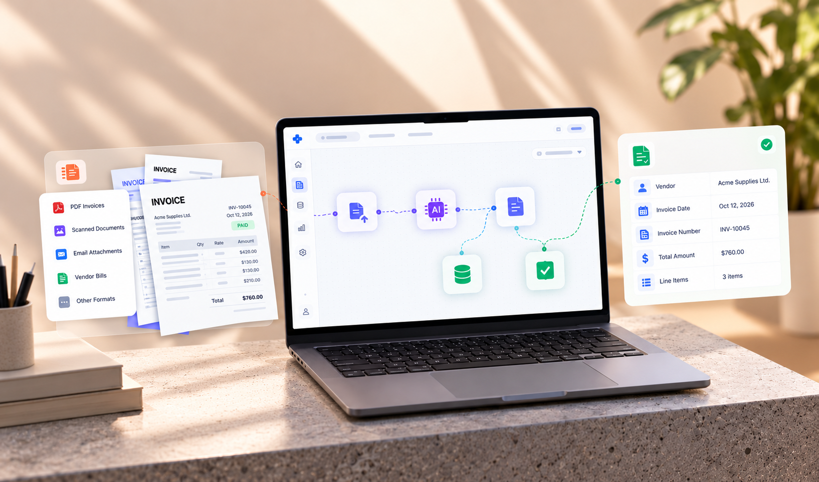 How an AI Invoice Automation Platform Increased Processing Capacity 3x and Reduced Manual Data Entry by 85% case study preview